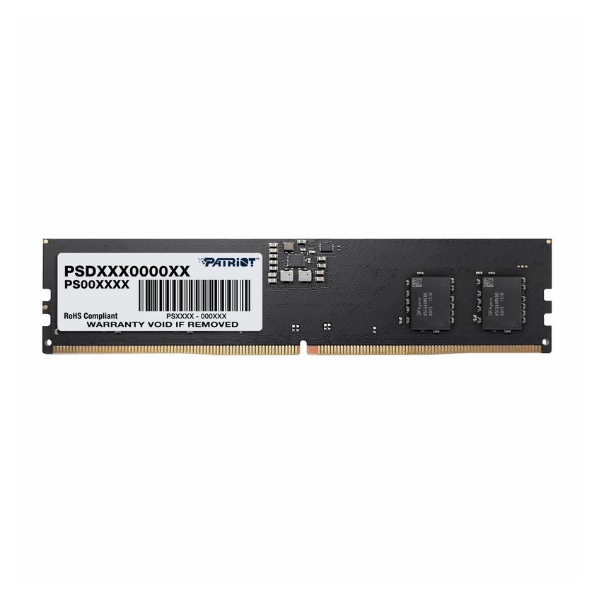 Pamięć RAM PATRIOT DDR5 16GB SIGNATURE 4800MHZ CL40 (PSD516G480081)