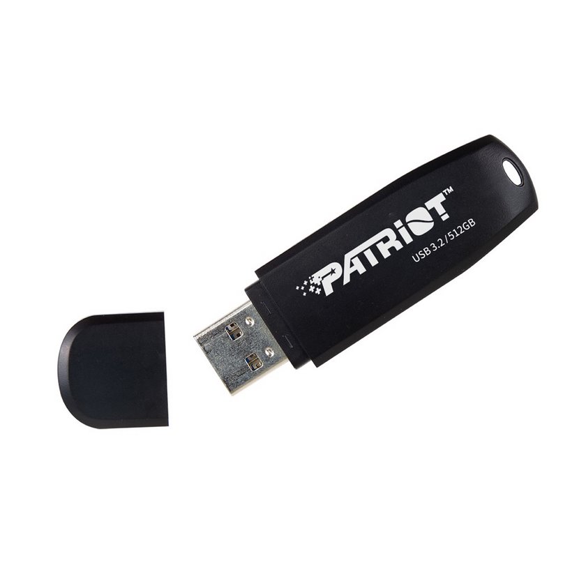 miniatura Patriot Core 512GB Type A USB 3.2 80MB/s czarny (PSF512GXRB3U)