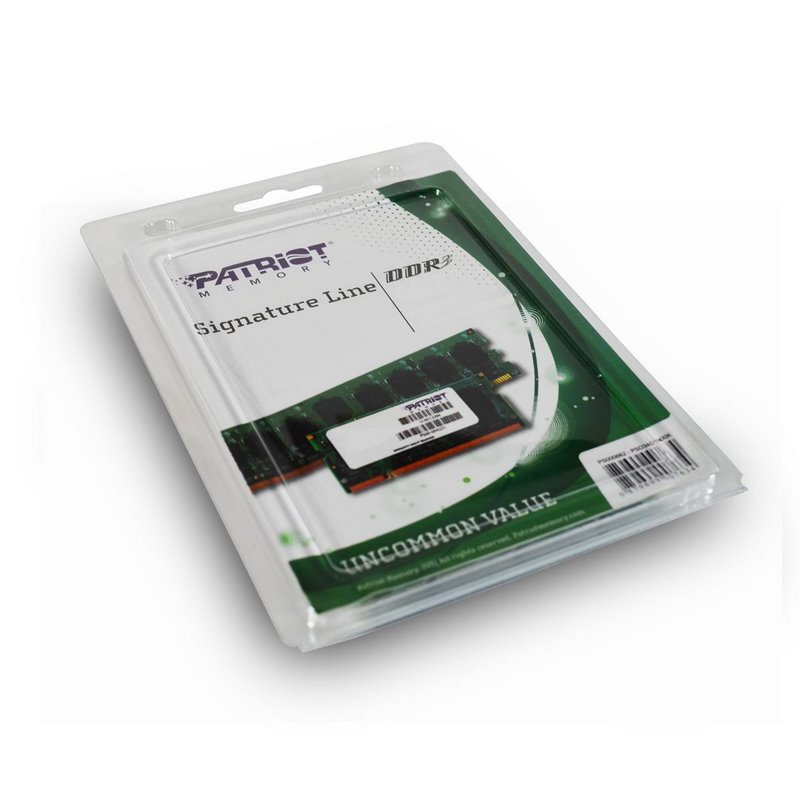 miniatura PAMIĘĆ PATRIOT MEMORY SIGNATURE PSD38G16002S (DDR3 SO-DIMM; 1 X 8 GB; 1600 MHZ; CL11)