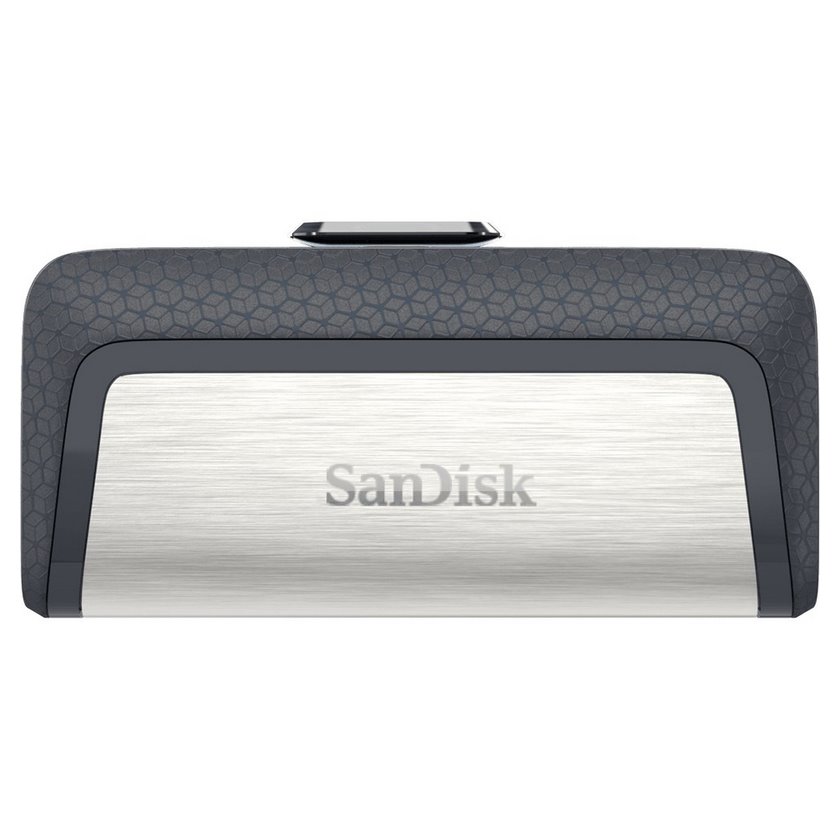 Pendrive SanDisk Ultra SDDDC2-128G-G46 (128GB; USB 3.1, USB-C; kolor czarny)