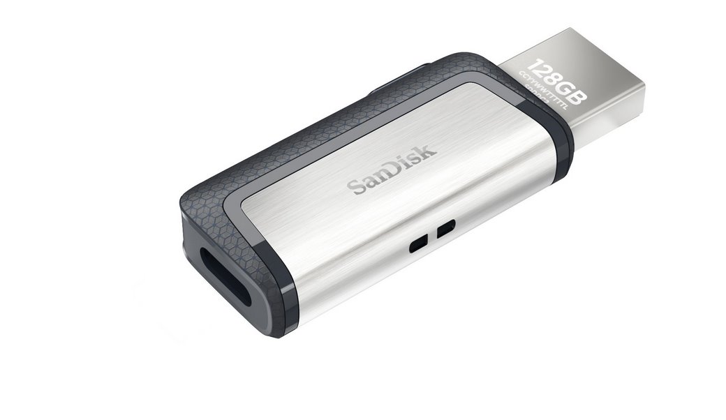 miniatura Pendrive SanDisk Ultra SDDDC2-128G-G46 (128GB; USB 3.1, USB-C; kolor czarny)