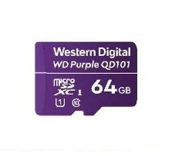 Karta pamięci WD PURPLE MICROSDXC WDD064G1P0C (64GB; CLASS 10, CLASS U1)