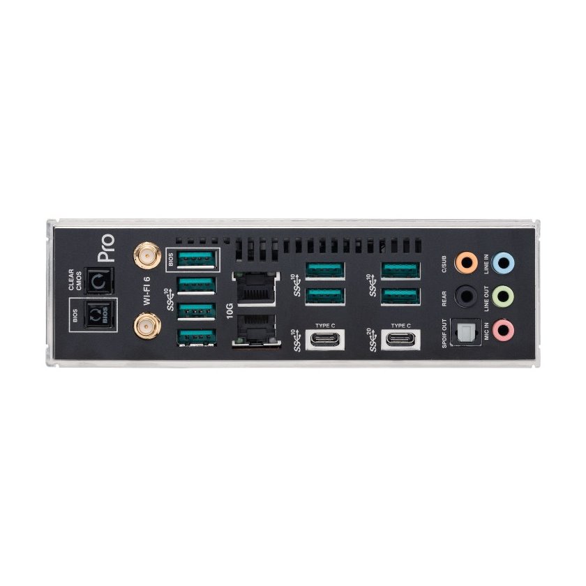 miniatura Płyta główna ASUS PRO WS WRX80E-SAGE SE WIFI AMD WRX80 Threadripper PRO, Intel I211-AT 2x2.5 Gb LAN, USB 3.2 Gen 2x2 Type-C port, 7 x PCIe 4.0 x16 slots, 3 x M.2 PCIe 4.0, ASMB9-iKVM, 2 x U.2 and 16 power stages,  E-ATX workstation (90MB1590-M0EAY0)