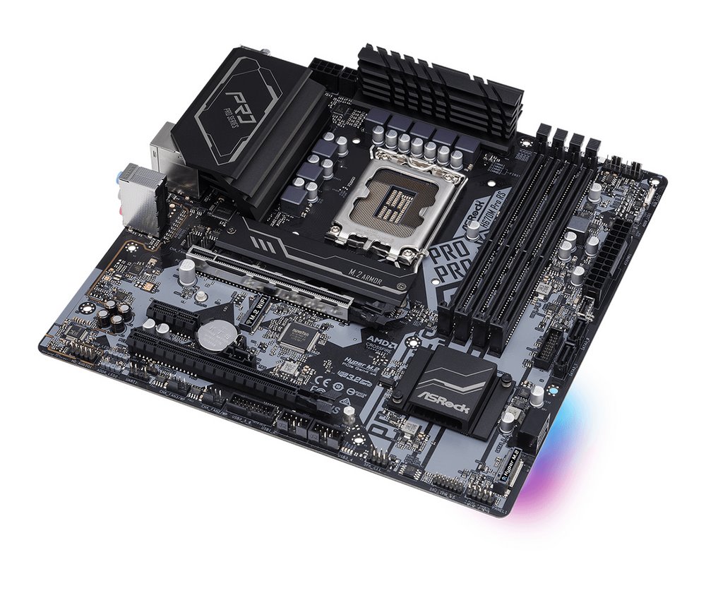 miniatura Płyta główna ASROCK H670M PRO RS LGA 1700 MATX