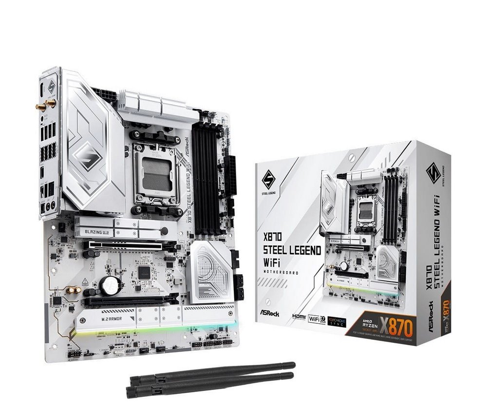 Płyta główna ASRock X870 Steel Legend WiFi AM5