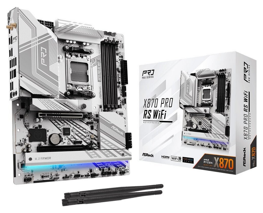 Płyta główna ASRock X870 Pro RS WiFi AM5