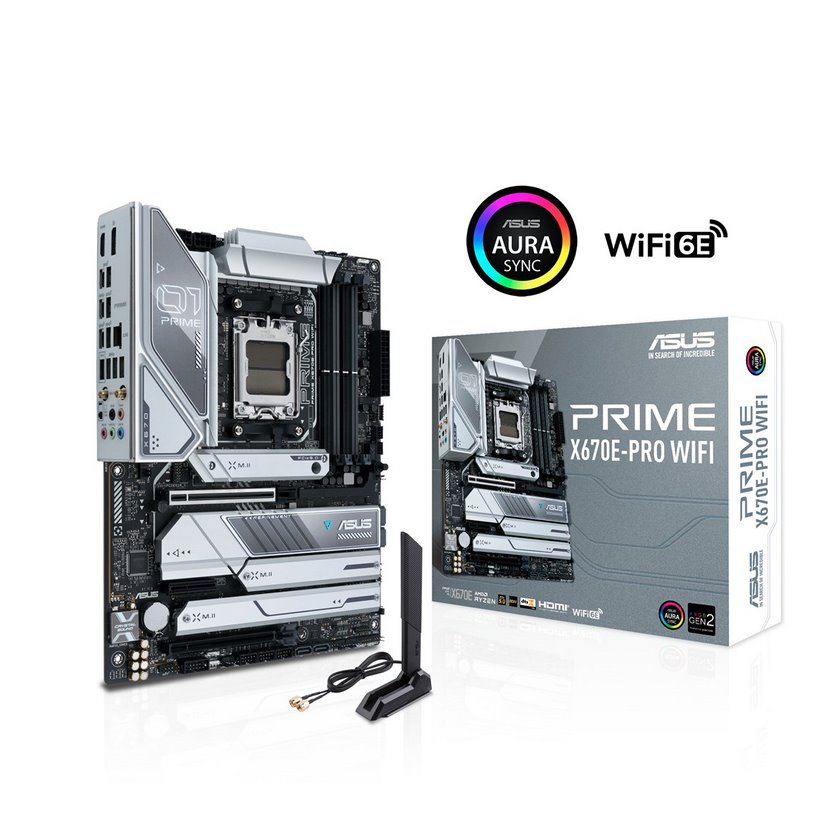 miniatura Płyta główna PRIME X670E-PRO WIFI AM5 (90MB1BL0-M0EAY0)