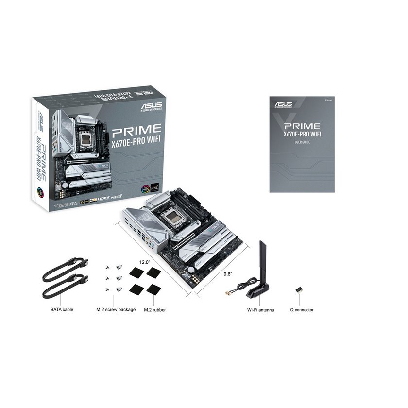 miniatura Płyta główna PRIME X670E-PRO WIFI AM5 (90MB1BL0-M0EAY0)