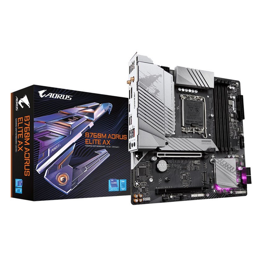 miniatura Płyta główna GIGABYTE B760M AORUS ELITE AX LGA 1700