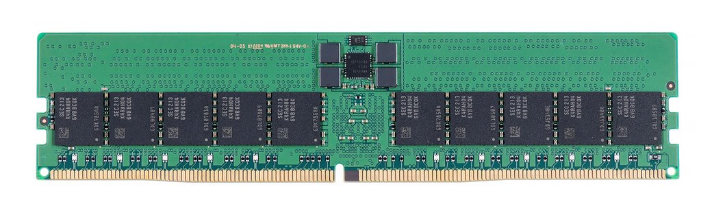 miniatura SAMSUNG RDIMM 32GB DDR5 1RX4 4800MHZ PC5-38400 ECC REGISTERED M321R4GA0BB0-CQK