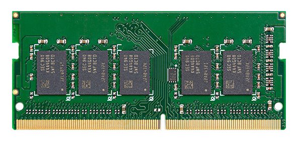 Synology 16GB DDR4 ECC Unbuffered SODIMM (FS1018,RS1221RP+, RS1221+, DS1821+, DS1621xs+, DS1621+, DVA3221) D4ECSO-2666-16G