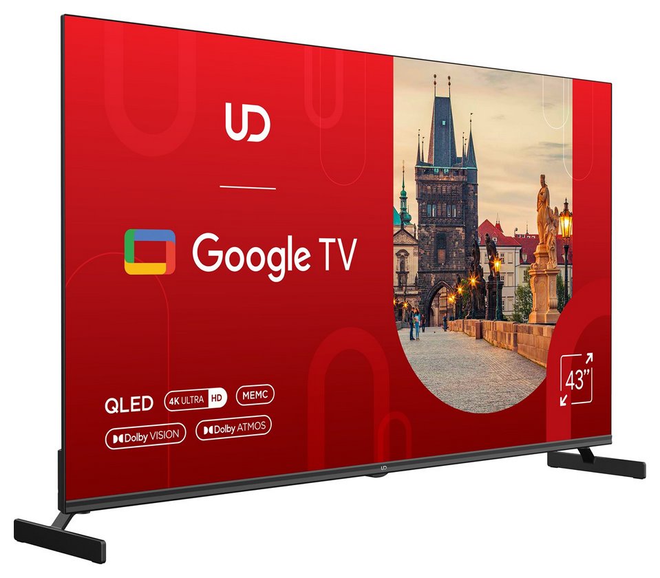 miniatura Telewizor 43" UD 43QGU7210S 4K UltraHD, Q-LED, DVB-T/T2/C (8594213440491)