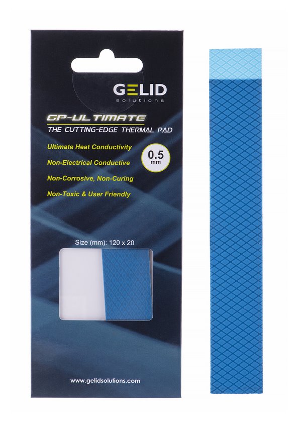 Termopady GELID ULTIMATE 120X20X0.5MM TP-GP04-R-A