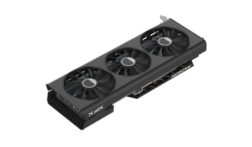 miniatura Karta graficzna XFX Radeon RX 7700 XT SPEEDSTER QICK319 BLACK 12GB GDDR6 (RX-77TQICKB9)